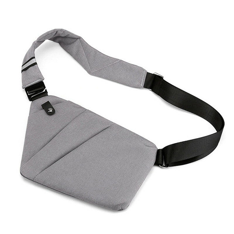 New Anti Theft Chest Bag Men's Body Hugging Bag Storage Bags Single Shoulder Bag Crossbody Bag Women's Travel Messenger Pack