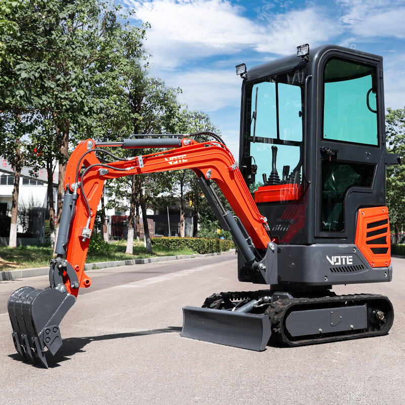 Customized New 1.2 ton 2 ton Mini Crawler Excavator Small Digger with 1000KG Operating Weight Hotel Industry Other Engine Brand