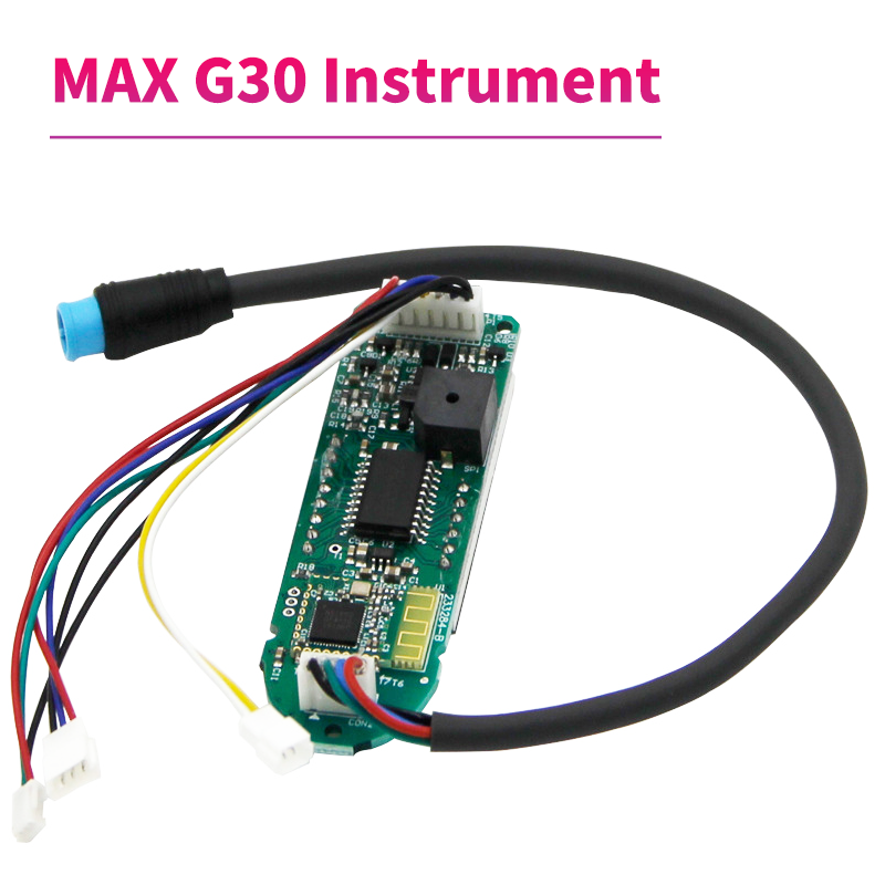Layar tampilan Panel dasbor skuter MAX G30 dengan Bluetooth untuk skuter elektrik Xiaomi Ninebot Segway MAX G30