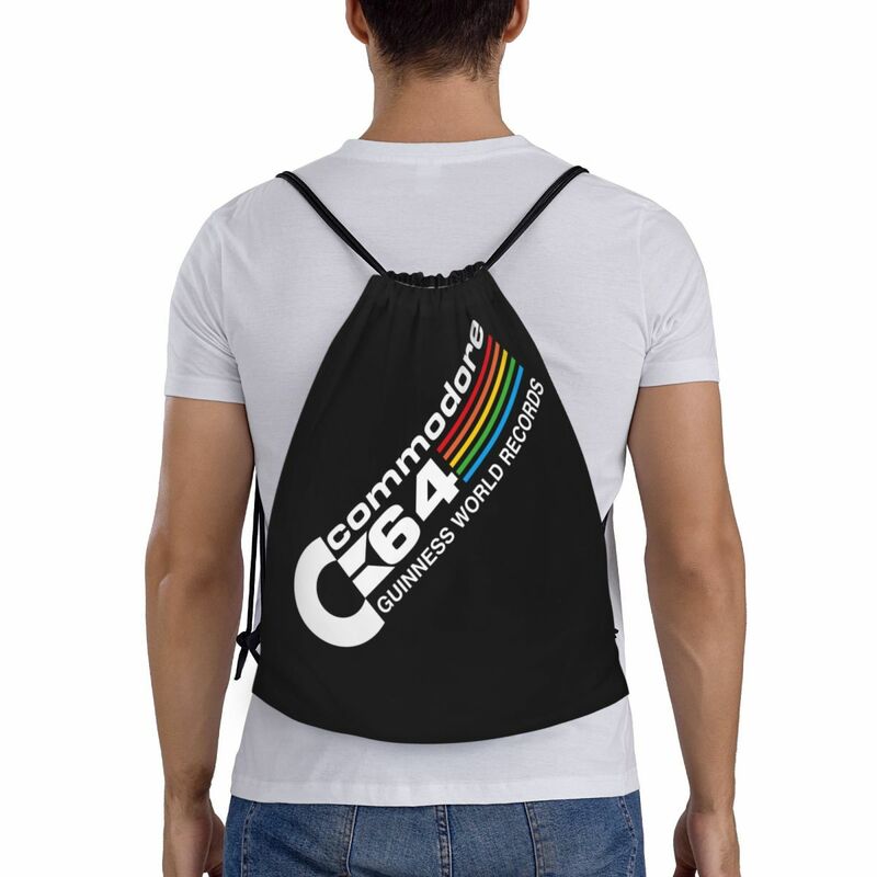 Coole Kommode Logo Kordel zug Tasche Frauen Männer tragbare Sport Sport Sackpack Computer Geek Training Speicher Rucksäcke