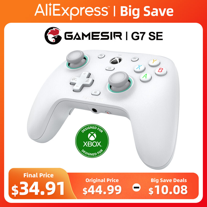 Gamesir G7 Se Bedrade Gamepad Xbox Game Controller Voor Pc Win11 12 Xbox Serie X, Serie S, Xbox One Hall Effect Joystick Orignal