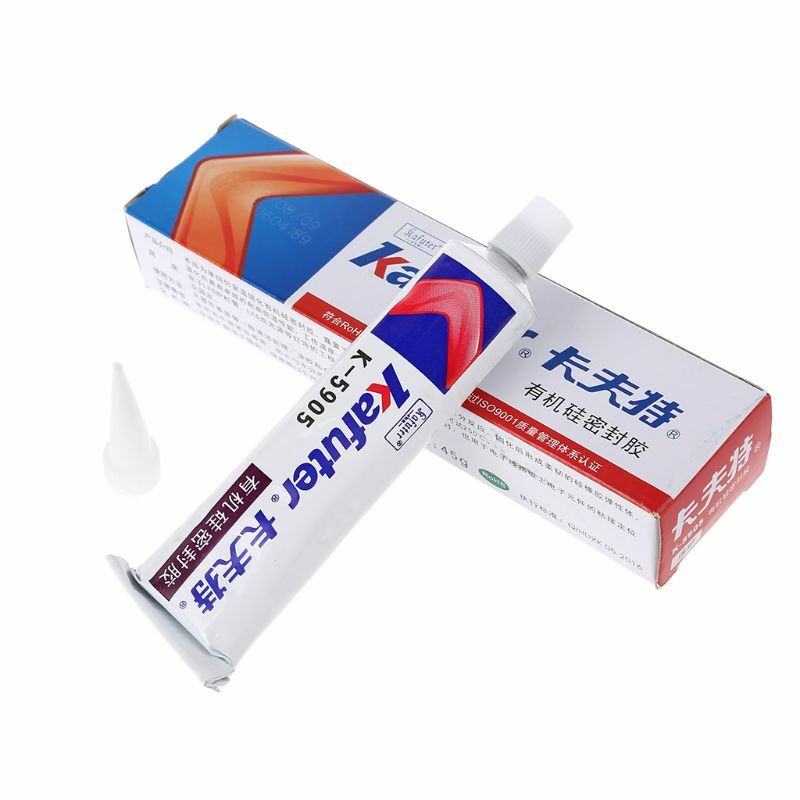 Industrial Adhesive Transparent Sealant Paste RTV Silicone Rubber