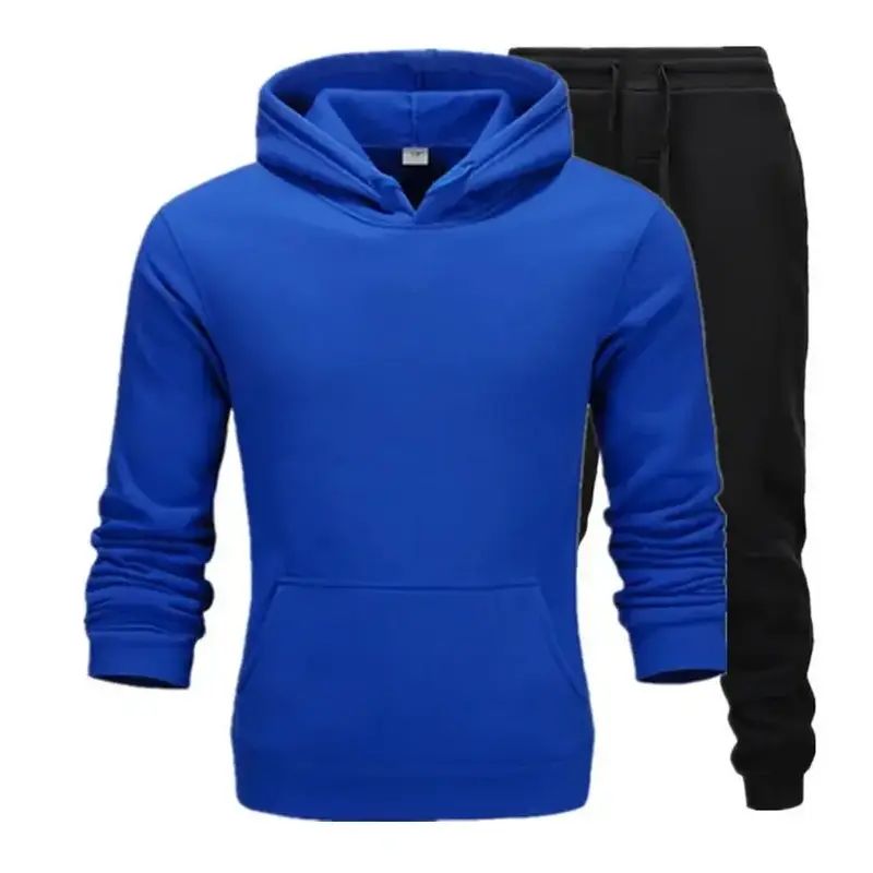 2023 Spring and Autumn New Product Trendy Brand Fashion Men's and Women's Couple Hooded Sweater Guard Pants Two Piece Set