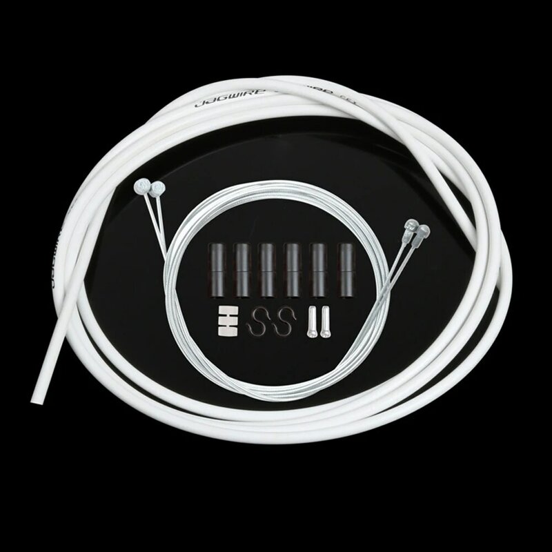 Conduit Shift Cable Substituição Kit com fivela do cabo, bicicleta desviador Shift, fios internos, 2 Fios Núcleo Fivela, alta qualidade