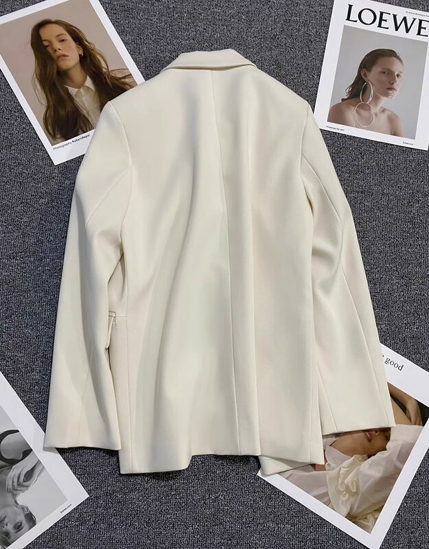 Ladies Long Sleeve Spring Casual Blazer New Fashion Business Suits Women Work Office Blazer Women Jackets Coats