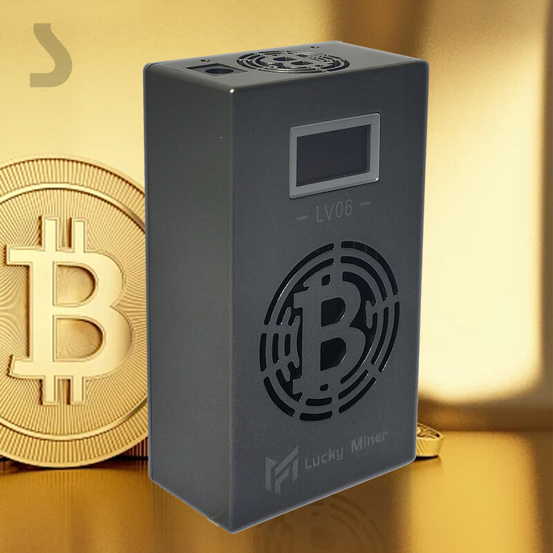 SOLO btc Miner New Lucky miner Lv06 BTC Lottery Machine Low Noise Home Use BTC