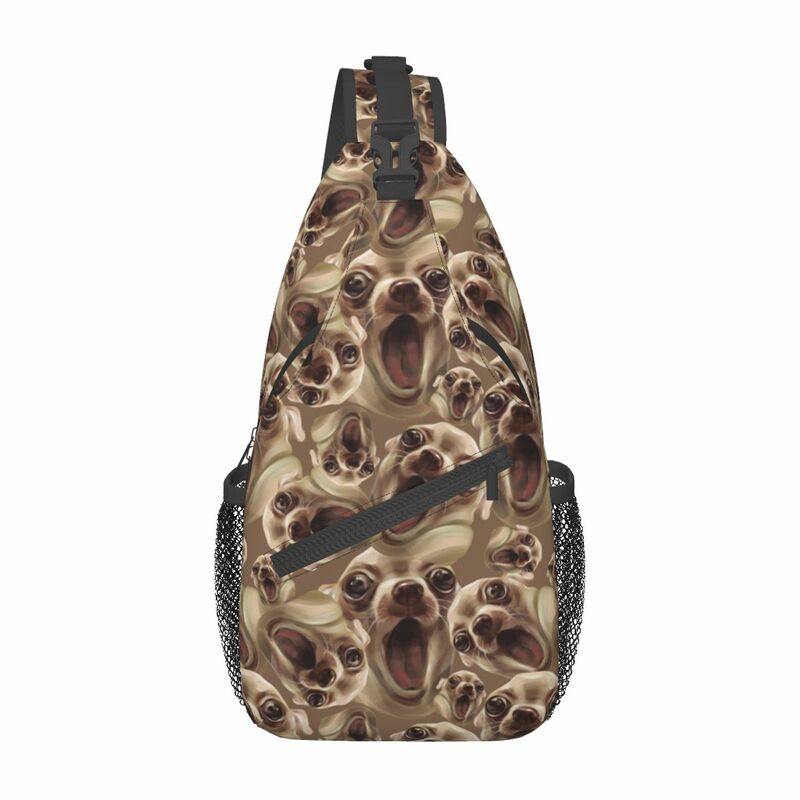 Bolso de hombro para perro Chihuahua, accesorios de moda para bolso de compras femenino