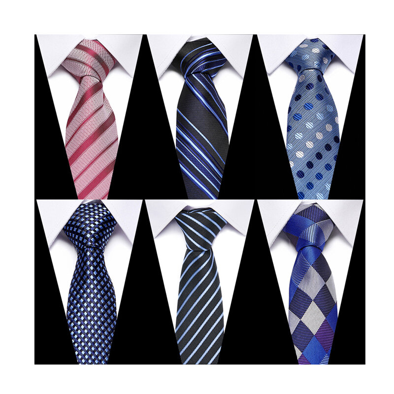 Corbata de seda hecha a mano para hombre, corbata tejida de alta calidad, accesorios de ropa, corbata de lunares marrones, Día de los inocentes