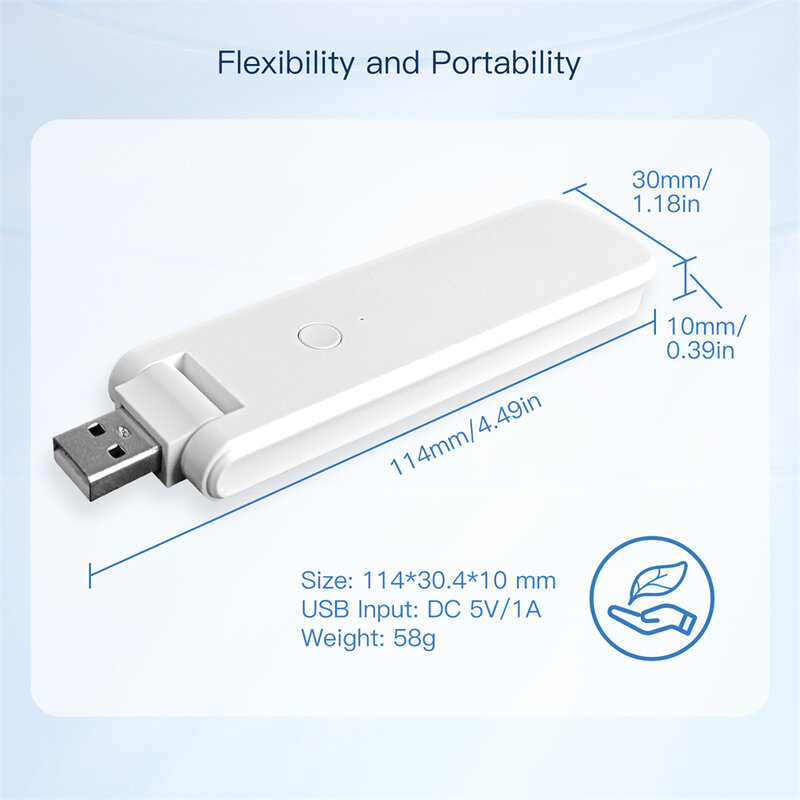 MOES Tuya Smart USB متعدد الوضع بوابة بلوتوث + زيجبي لاسلكي محور التحكم المنزل الذكي التحكم متوافق مع أليكسا GoogleHome