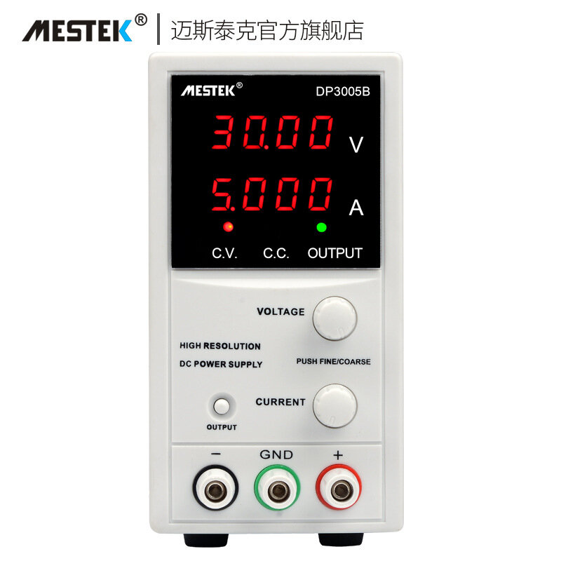 MESTEK – alimentation réglable en courant continu DP3005B, 30v, 5a, haute précision, pour l'entretien des téléphones portables et des ordinateurs