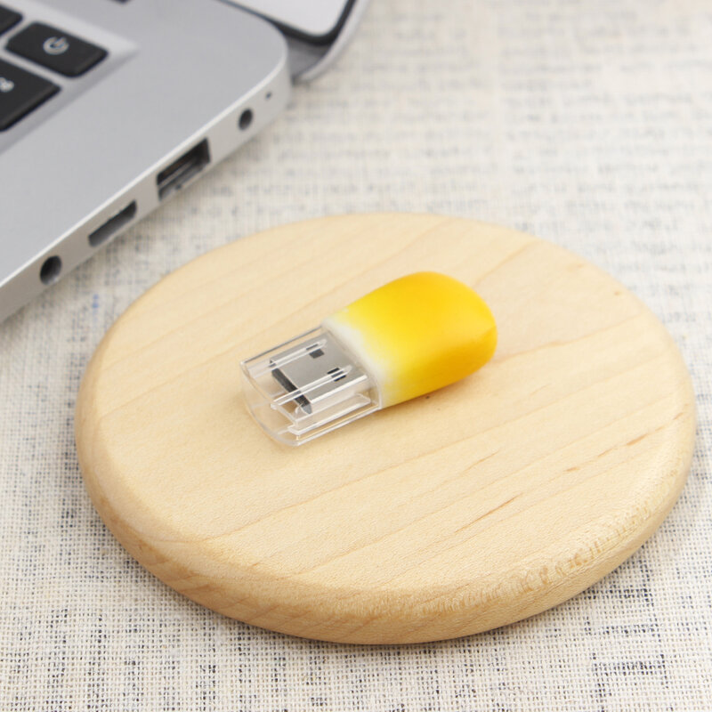 USB флеш-накопитель в виде зерна кукурузы, 64 ГБ, креативные подарки, флеш-накопитель 32 ГБ, высокоскоростная карта памяти, 100% реальная емкость, флеш-накопитель 16 ГБ, U-диск 8 Гб