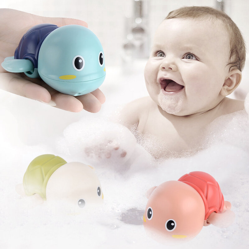 Детская игрушка для ванны в виде черепахи способствует развитию сенсорного пространства, игрушка для ванны, красочная и милая развивающая сенсорная игрушка, игрушка для игр в воде