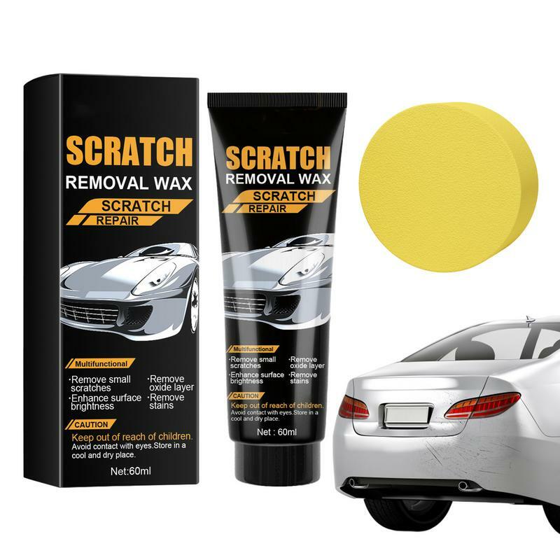 Car Scratch Remover Wax Sealant Protection 60ml Effective Easy Professional Car Wax Scratch Remover For Moderate Scratches