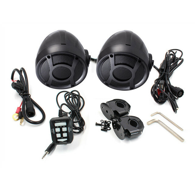Reproductor MP3 impermeable para motocicleta, sistema de sonido automático para SPA, UTV, ATV