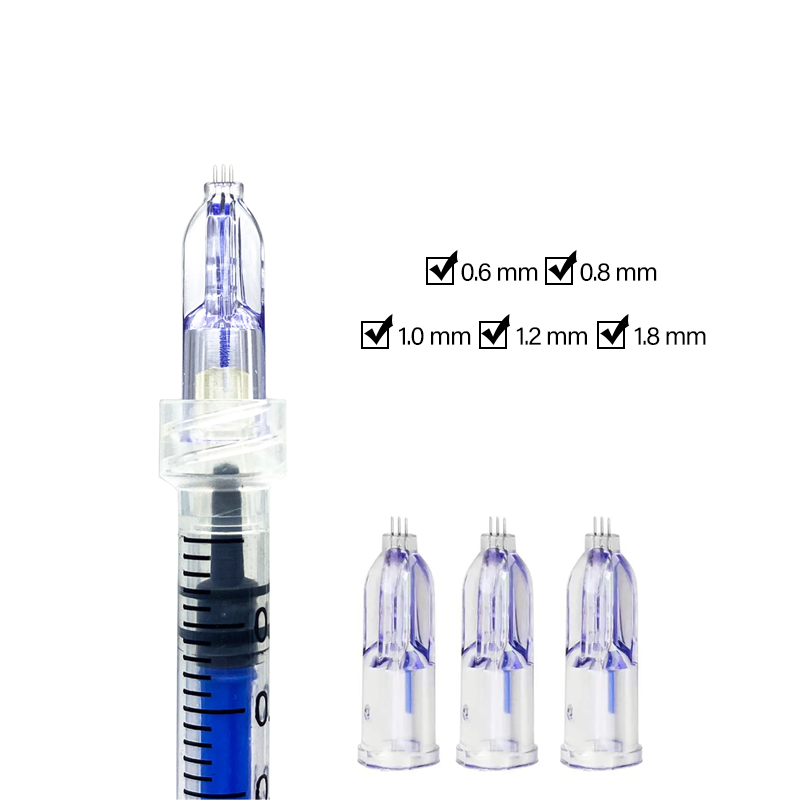 The Latest Upgraded Version Of The Self-Packaged Aseptic Single-use Tattoo Grade Skin Care Micro-Nano Multi-Needle 3 34G 1.5mm