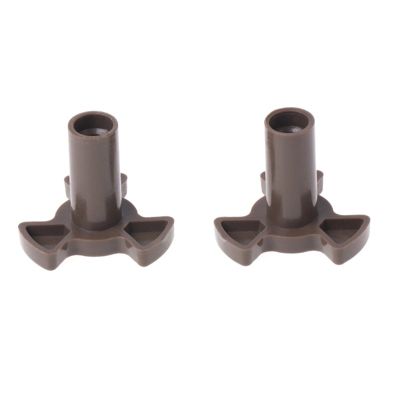 2Pcs Universal Microwave Turntable Coupler Plate Support Stand Cog Tools A0NC