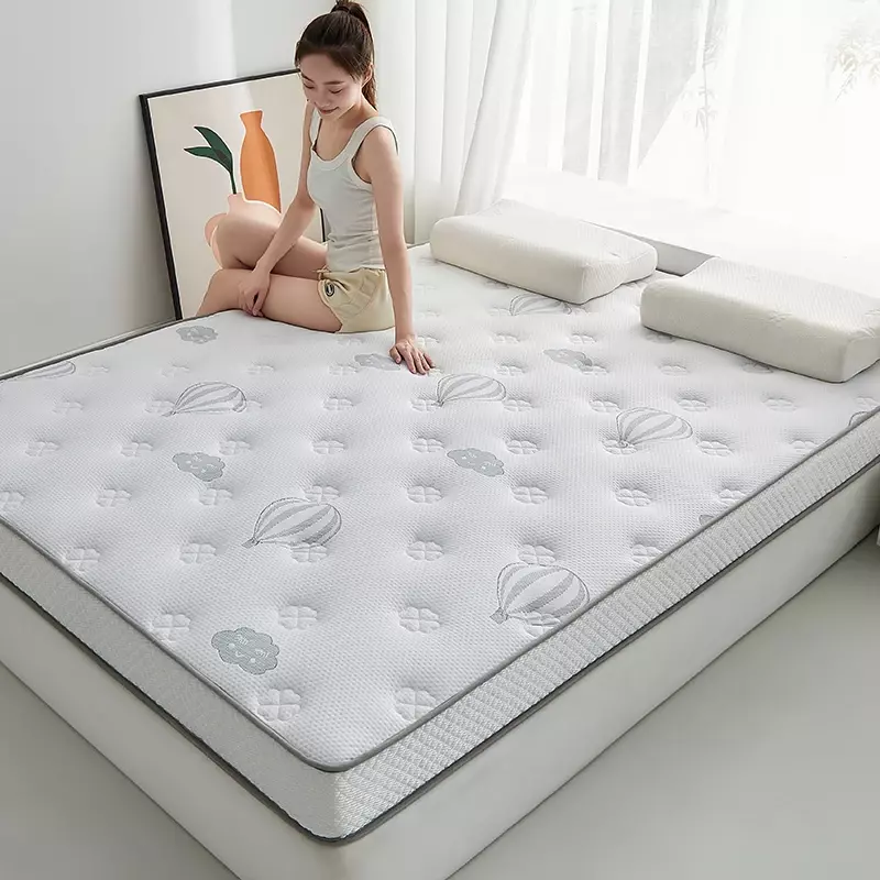 New Class A Knitted Embroidery Latex Mattress with Memory Foam and High Density Support for a Comfortable Sleep Tatami Mat