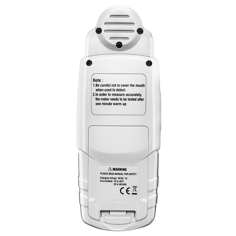 DT-900A 포름알데히드 HCHO 및 TVOC 측정기, 실시간 디스플레이 대기 오염 감지기 테스터