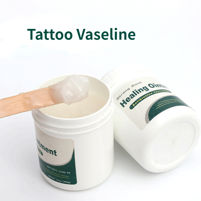 Crema de gelatina de petróleo pura de vaselina grande, unintmen corporal embotellado, lubricar el tatuaje, suministros de maquillaje, herramienta de tatuaje, artista, 350ml