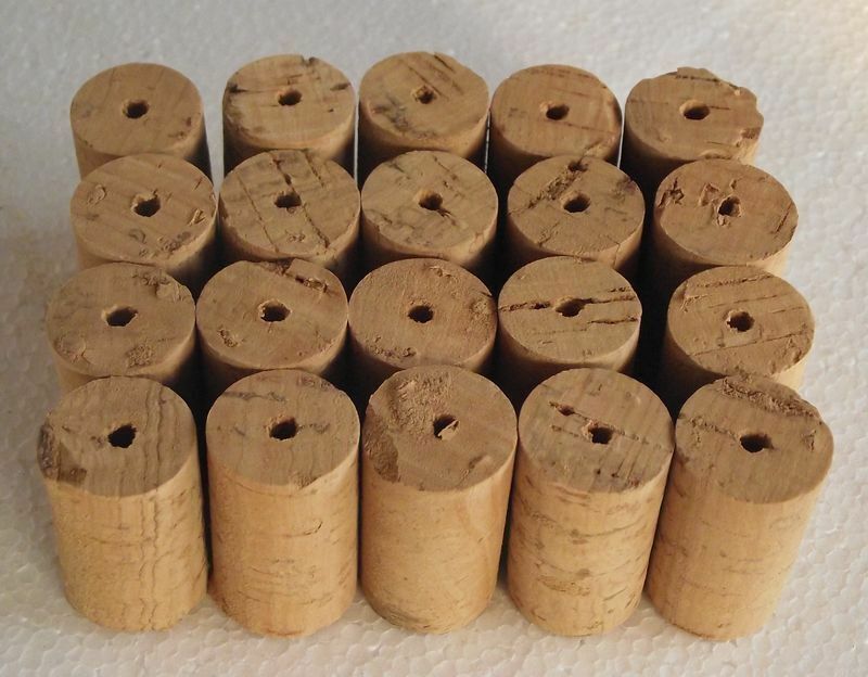 40 pcs Flute cork parts