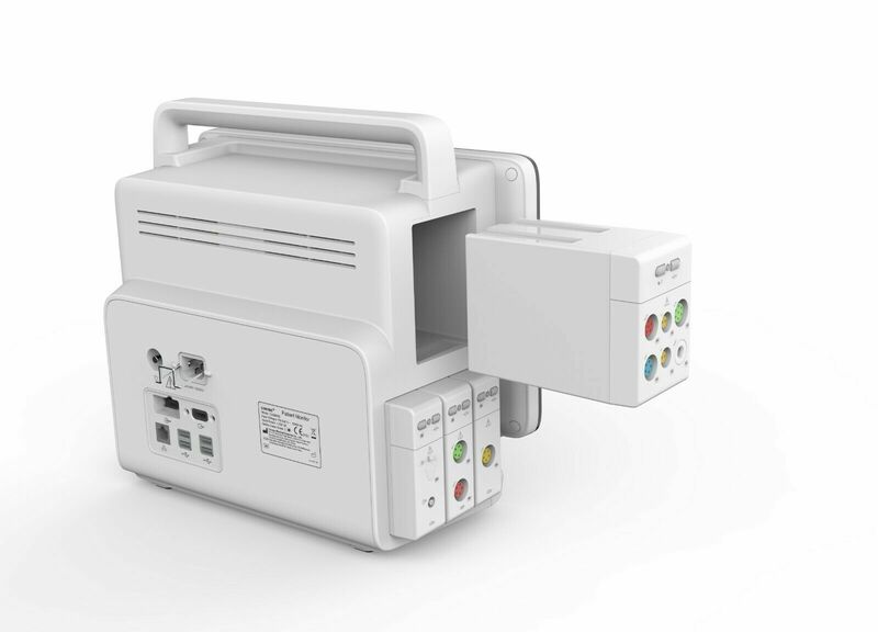 CONTEC-Tela de toque modular para monitor paciente, plug-in, grande exibição, plug-in, Temp 2-IBP, Sidetram Etco2, ECG, NIBP, SPO2, 13in