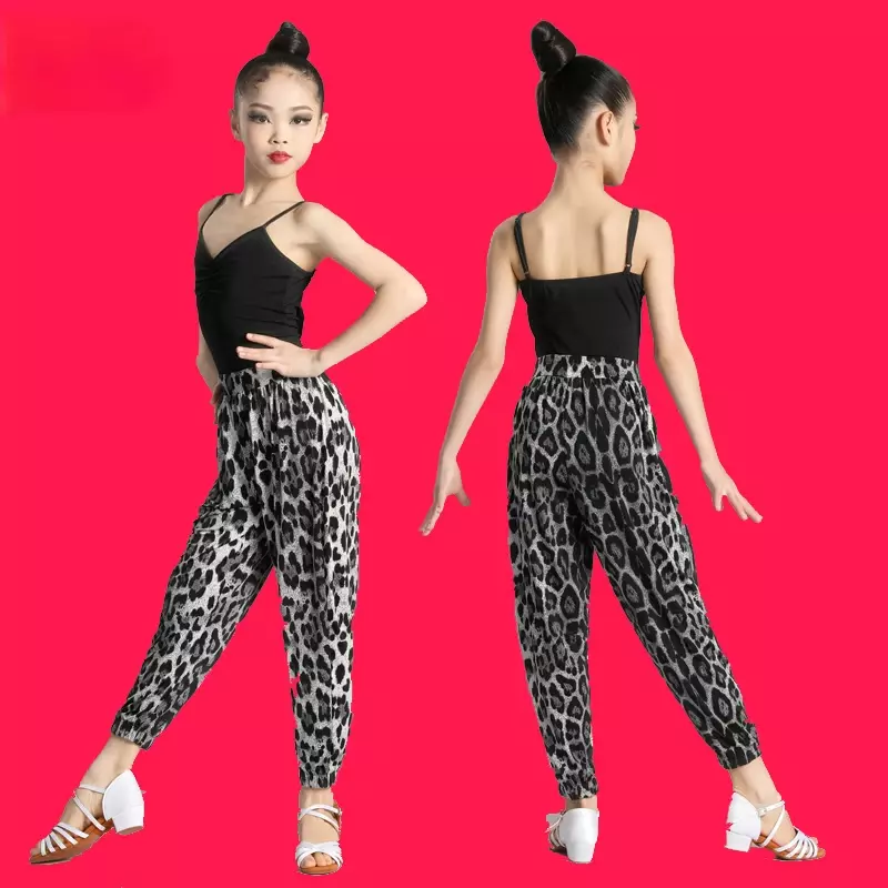 Latin Dance Costume Girls Professional Practice Clothes Competition Clothes Summer Girls Latin Dance Skirt Performance Clothing