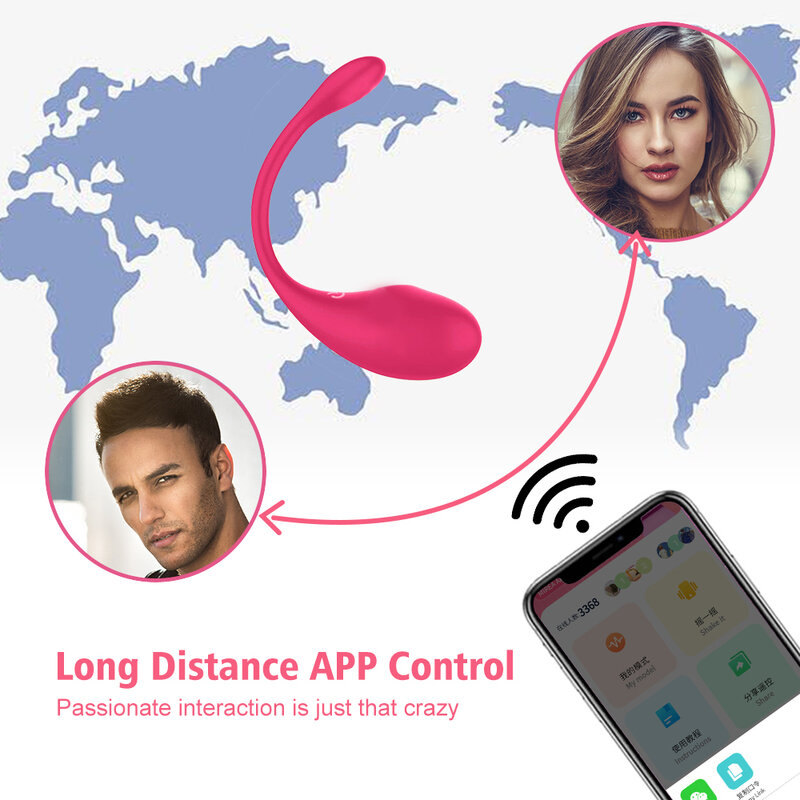 Drahtlose Bluetooth G-Punkt Vibrator für Frauen Dildo App Fernbedienung tragen vibrierende Ei Kitzler weibliche Höschen Sexspielzeug für Erwachsene