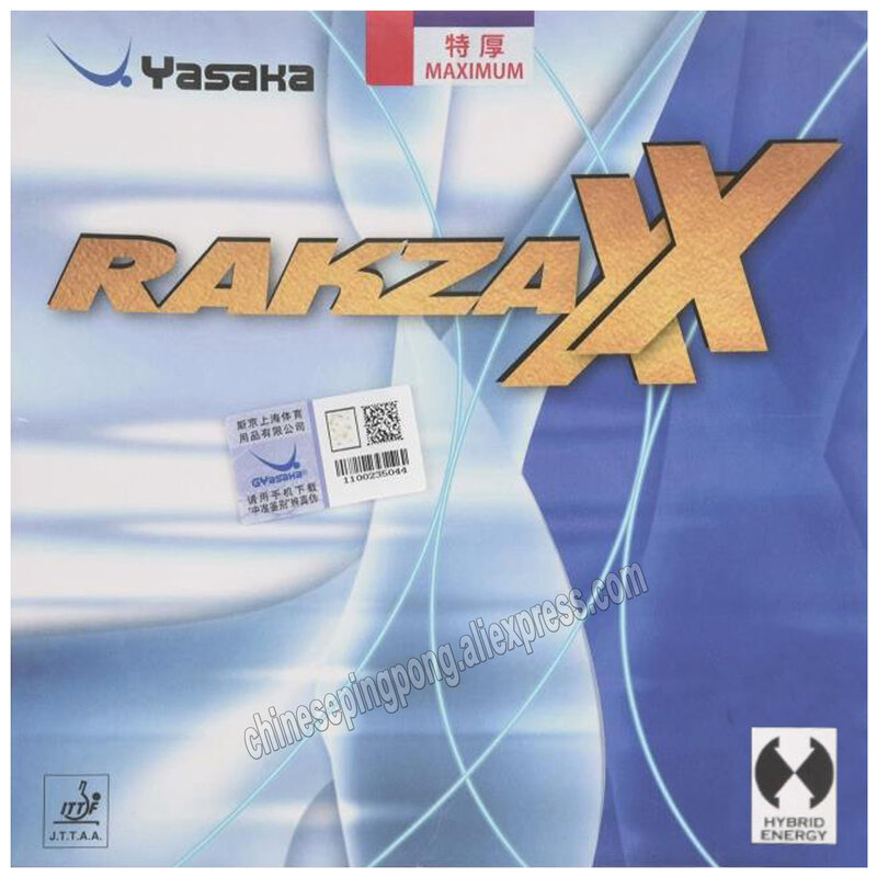Yasaka Rakza Xx Rakzaxx Rkxx Tafeltennis Rubber Pips-In Yasaka Originele Ping Pong Spons