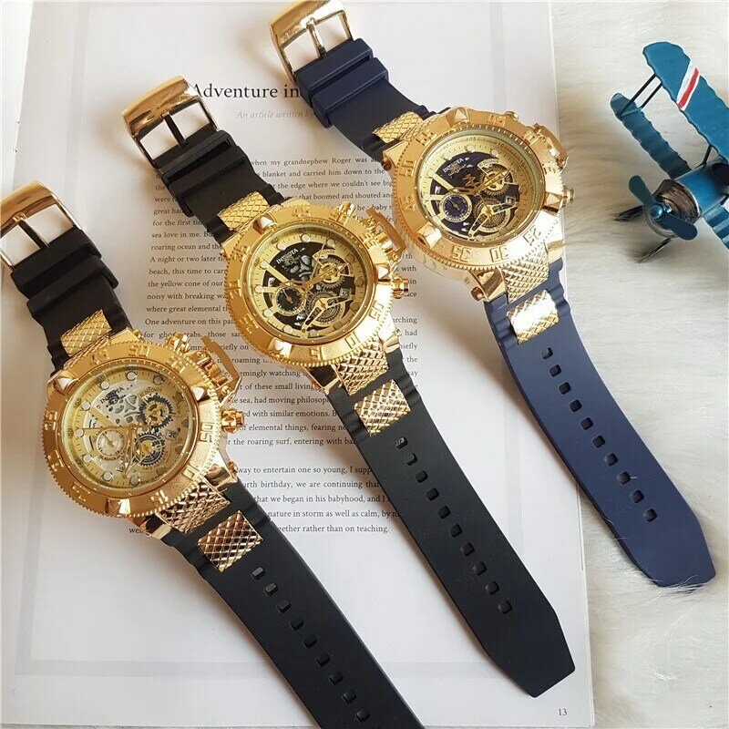 Jam tangan kuarsa untuk pria desainer jam tangan bisnis kasual Premium tali baja tahan karat kualitas tinggi kedap air