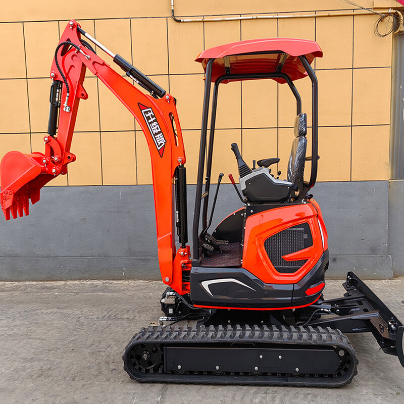 2.5Ton Zero Tail Excavator Hydraulic Digger Small Crawler Mini Excavators For Sale