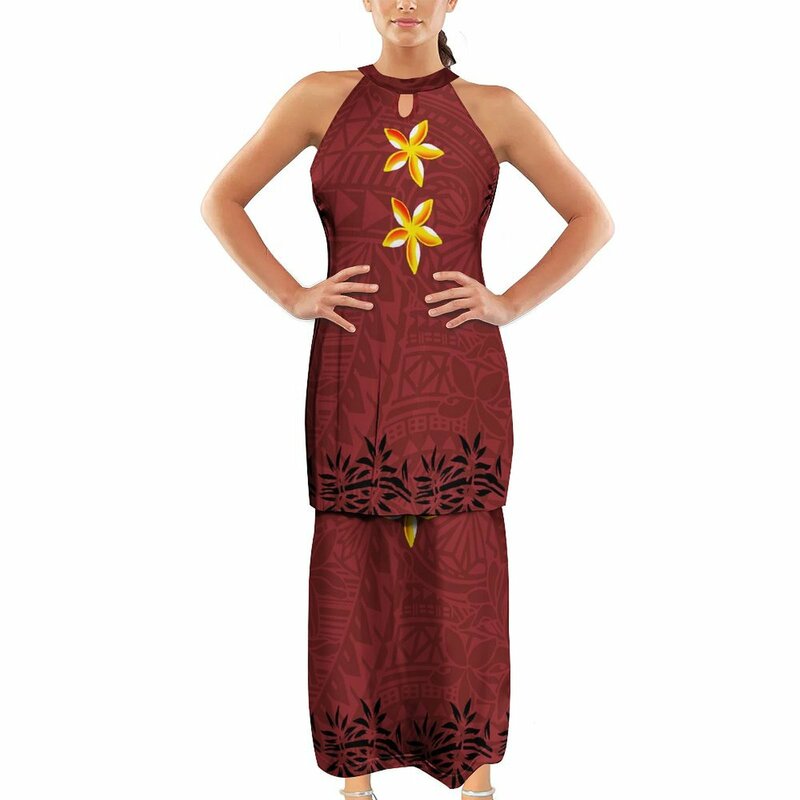 女性のための伝統的なエスニックドレス,裸の肩,ホルターネック,カスタム,部族のデザイン