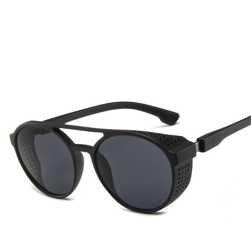 Gafas de sol Retro Punk para hombre, lentes de diseñador de marca, UV400