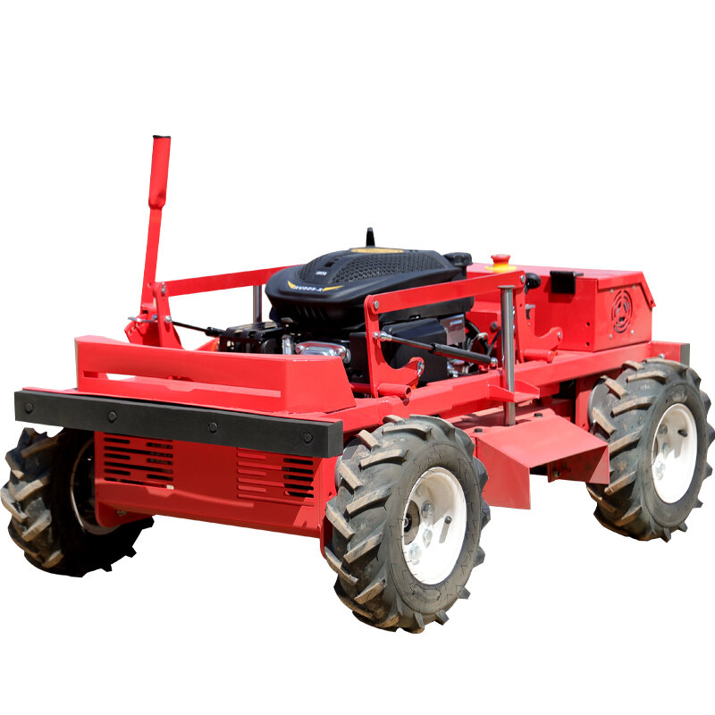 Controle remoto Lawn Mower com faixa para Farm Garden and Home Orchard, profissional, frete grátis