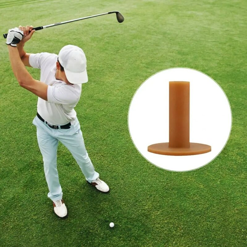 Alat latihan Golf, kaus Golf karet Premium tahan lama, alat latihan tahan aus stabil untuk gesekan rendah