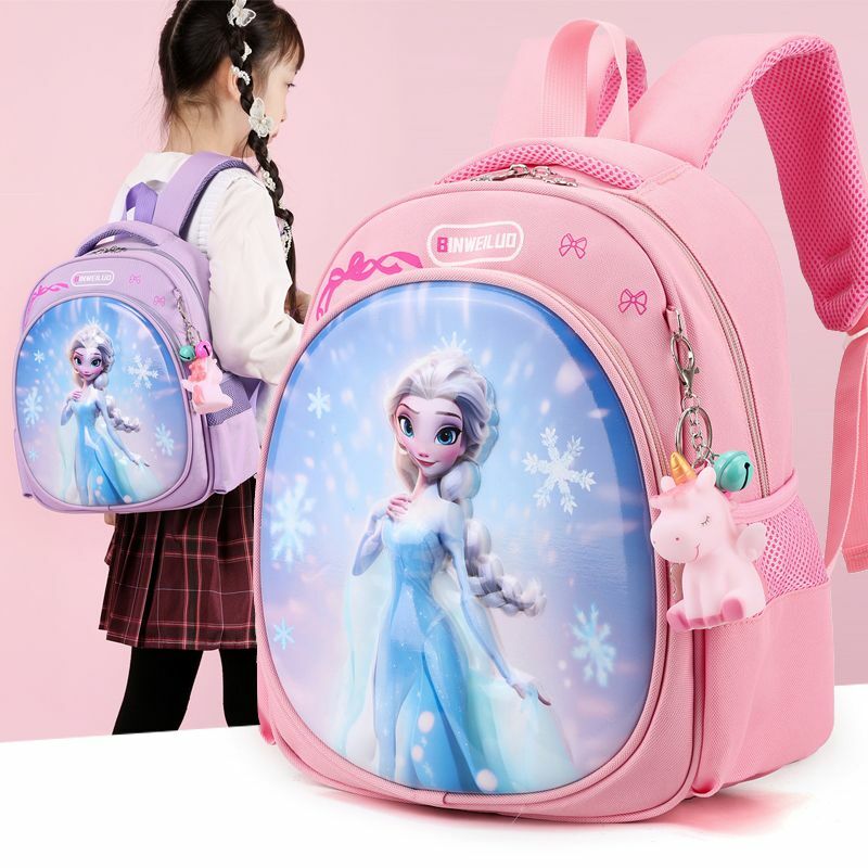 Disney Cartoon frozen borsa a tracolla zaino per neonati ragazze sirena adorabile zainetto asilo regalo per bambini