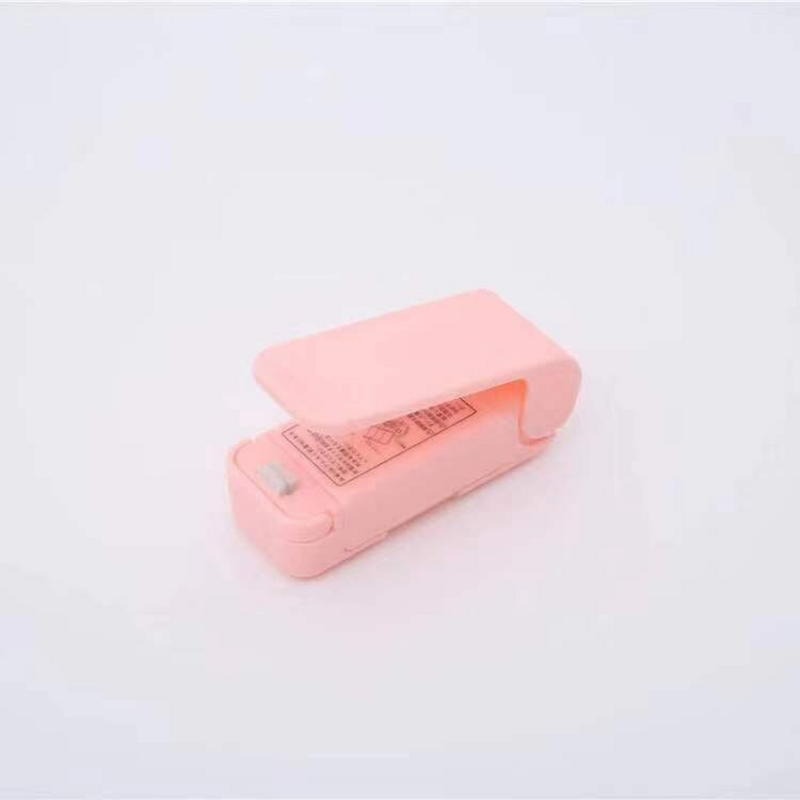 Draagbare Mini Sluitmachine Plastic Zak Sealer Snack Thuis Druk Heat Clip Voor Voedingsmiddelen