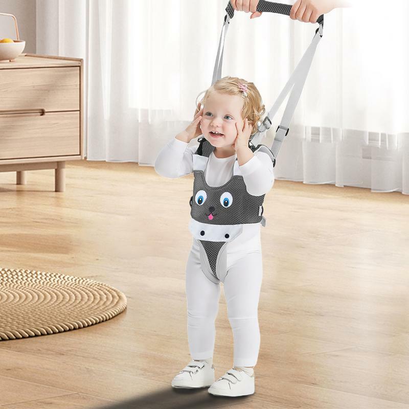 Arnés ajustable para caminar para niños, cinturón transpirable de prevención de caídas, dispositivo de mano para evitar apretar, uso en interiores
