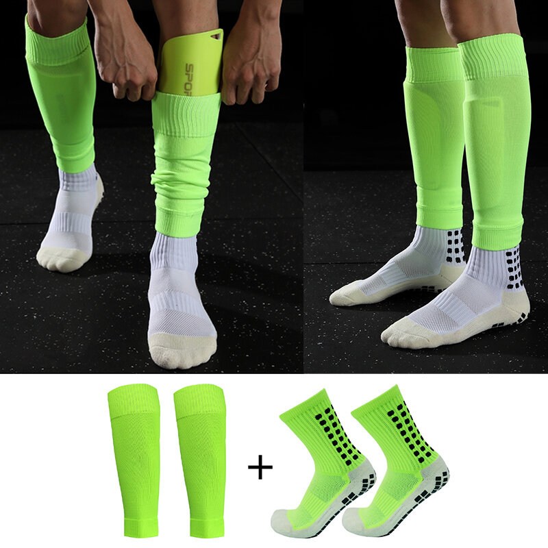 Basketball Leg Guards Adult Football Men's Sports Socks Youth Shin Guards Calf Socks Leg Cover Calcetines Hombre New