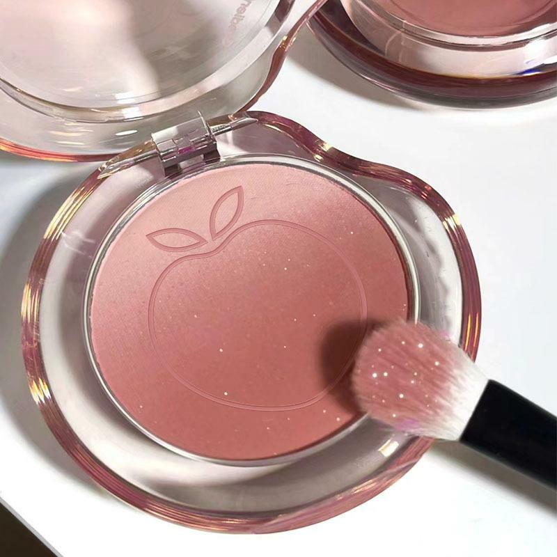 1Pc Two-Tone Gradient Color Exquisite Blush Powder Face Cheek Blusher Powder Makeup Professional Contour Pink Blusher Powder
