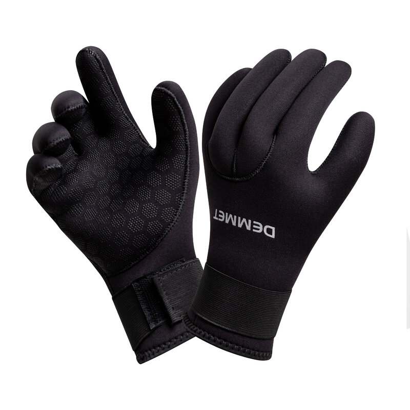 Неопреновые зимние перчатки с подогревом для дайвинга, 3 мм, 5 мм