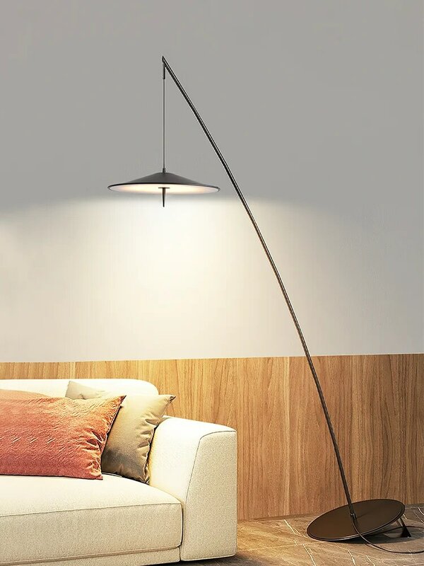 Fishing floor lamp living room atmosphere tumbler modern simplicity