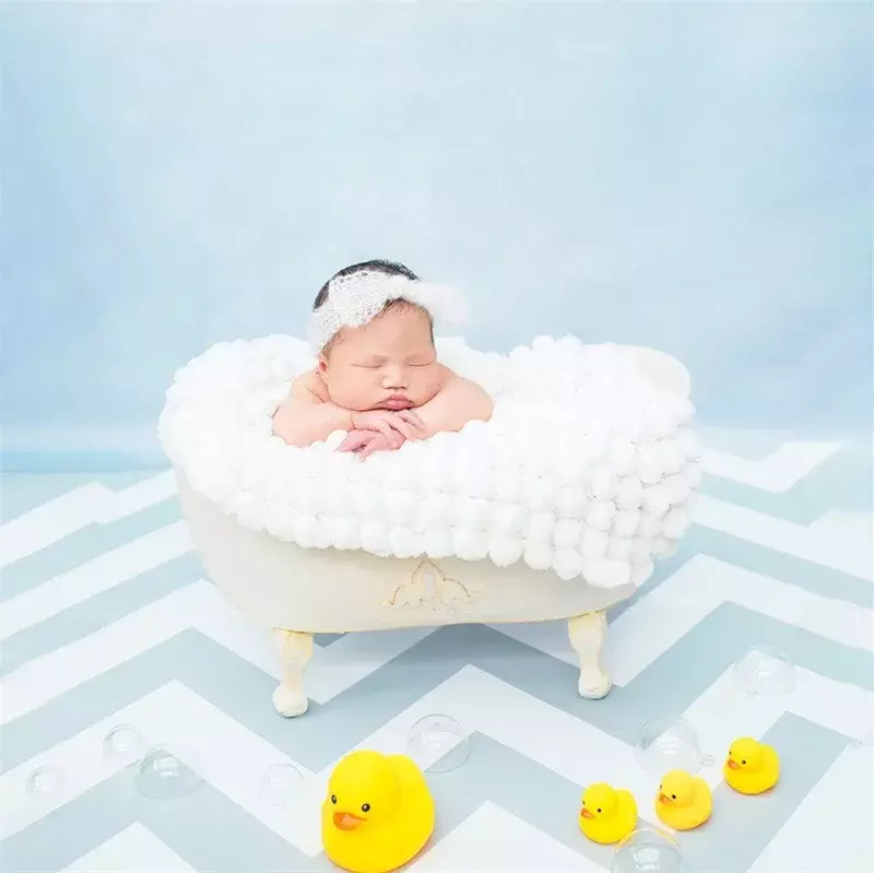 Baby Photo Shooting Container vasca da bagno per bambini puntelli per fotografia neonato divano in posa accessori per cestini doccia