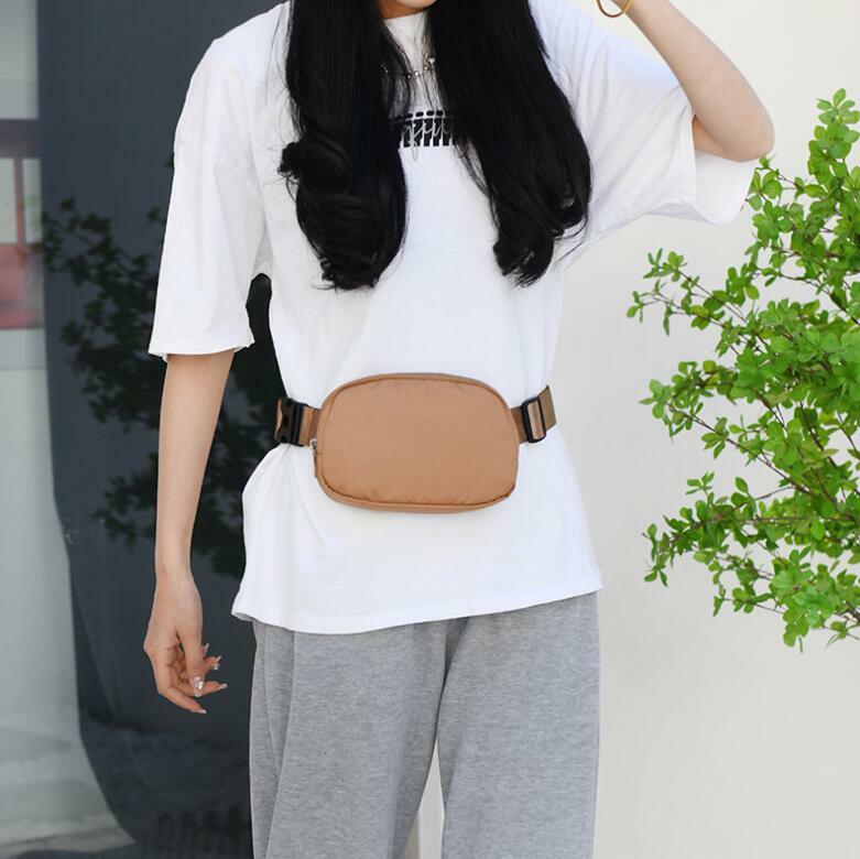 Bolso cruzado de cintura para mujer, bolsillo de almacenamiento para teléfono para correr, nueva moda