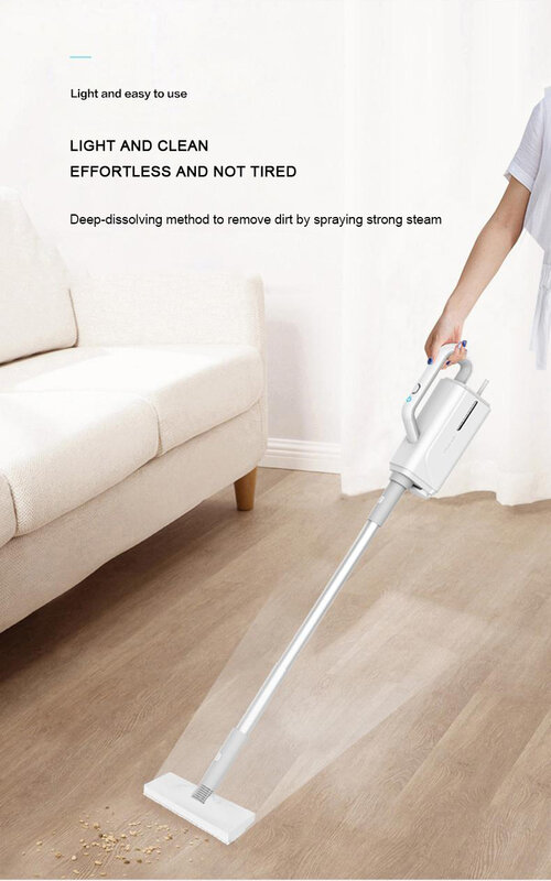 Household 8 In 1 Powerful Portable Floor Steam Mop Vacuum Cleaner