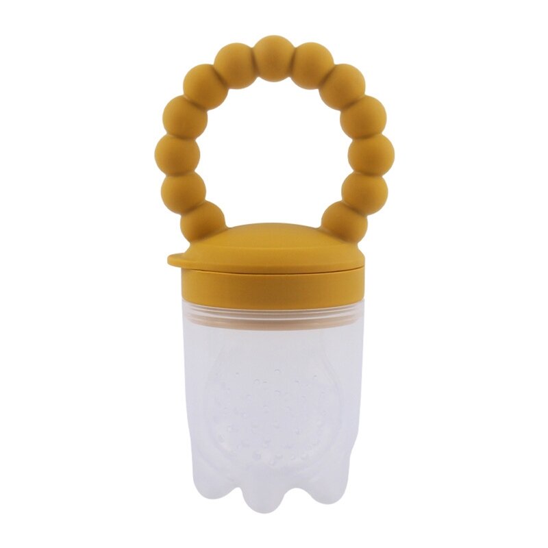Baby Vegetable  Bag Silicone Food Chewing Pacifier Baby Feeding Mesh Bag Kid Nutrition Food Feeder Baby Supplies D7WF