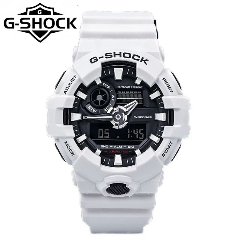 G-SHOCK Watches Male New CA-700 Series Metal Fashion Waterproof Watch Men's Gift Multi-function Stopwatch Luxury Brand Men Watch