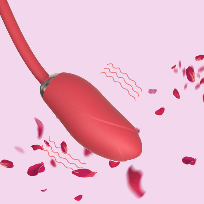 New Rose Telescopic Toy Vibrant Stick Cute Tip Sucking Stimulating Fast Tide Cute Path Exercise Cute Shrink Toy Hot Selling Stic