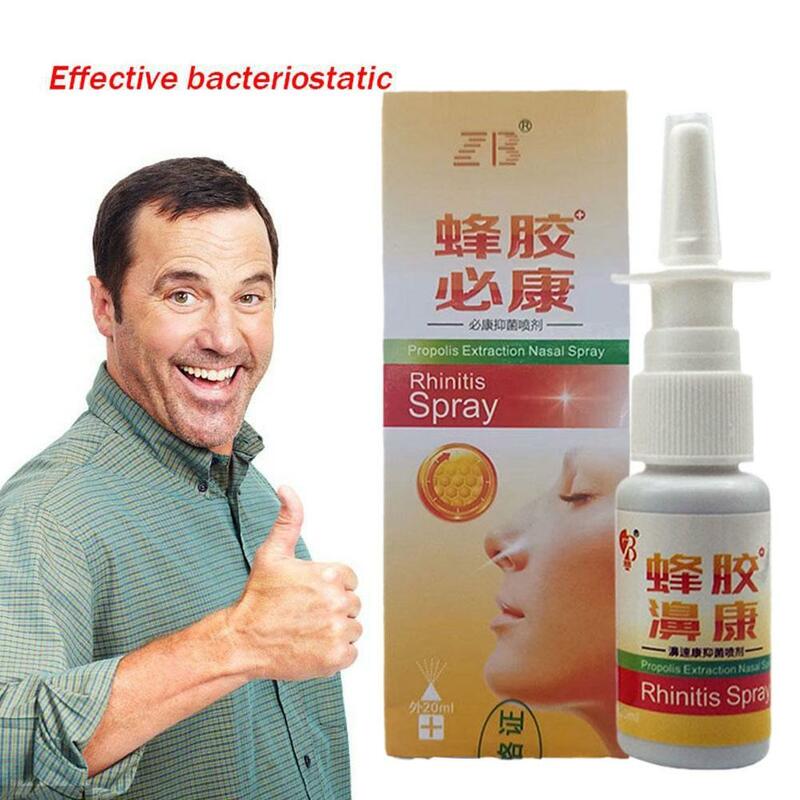 1/2/3/4/5PC Propolis Extraction Nasal Spray Treatment Chronic Sinusitis Nasal Discomfort Nasal Drop Nose Itch Cool Herb Ointment