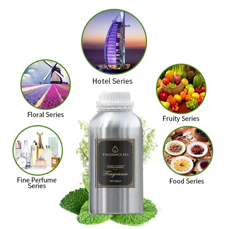 Óleo Essencial Difusor de Fragrância, Aroma Hotel High-End, Ambientador Líquido Doméstico, Máquina de Aromaterapia, 500ml