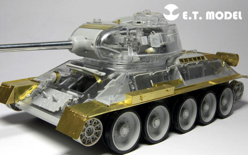 ET Modelo E35-021 Segunda Guerra Mundial Soviético T-34/85 Fender